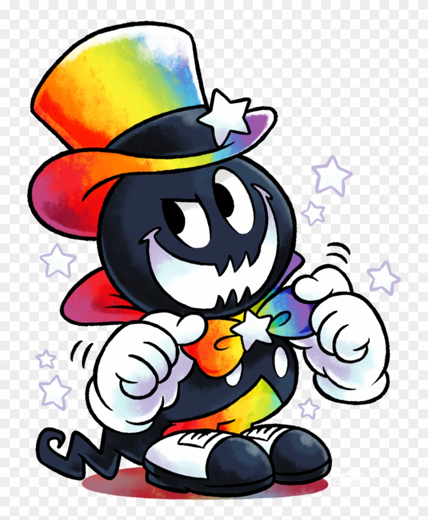Clipart Freeuse Stock The Rainbow Maestro Gets - Mario & Luigi Series - Png Download