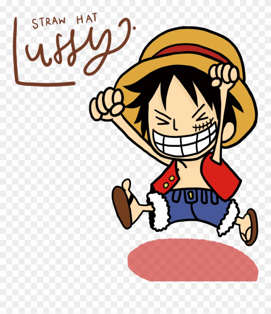 Download Clip Free Download Free Letters Clip Art Stock - One Piece Chibi Luffy - Png Download