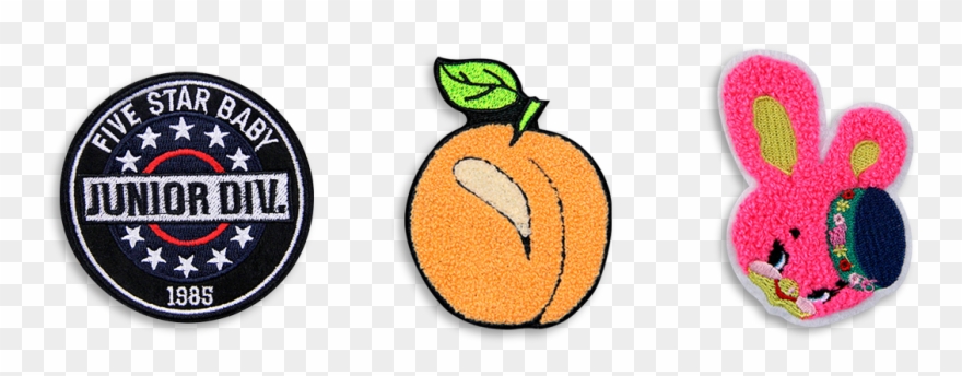 Chenille Patches Custom Patches, Letter, Studio, Star, Clipart