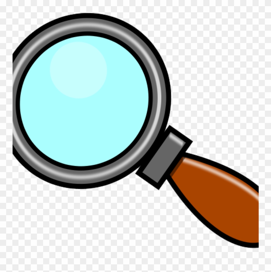 Clipart Royalty Free Stock Magnifying Glass Clipart - Cartoon Magnifying Glass Clipart - Png Download