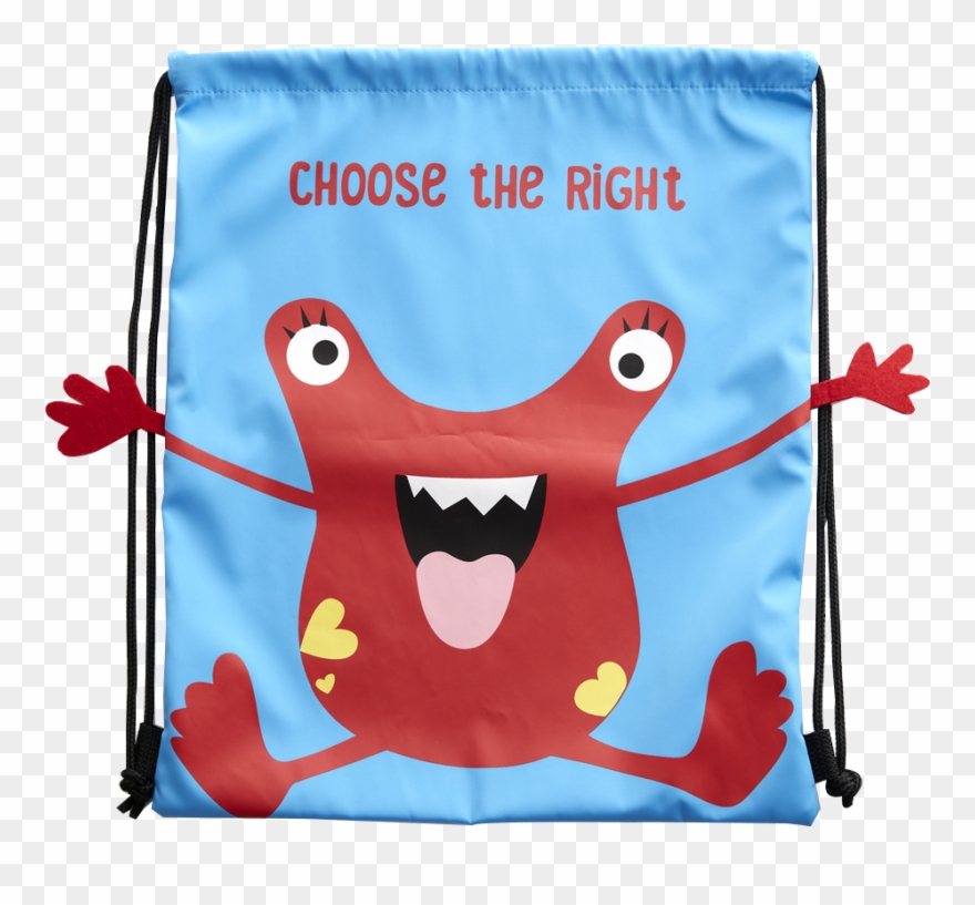 Chapters Of Hope Monster Bag - Cartoon Clipart