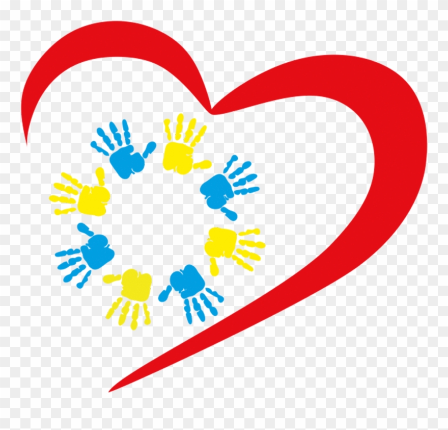 Children Hand Prints Clipart