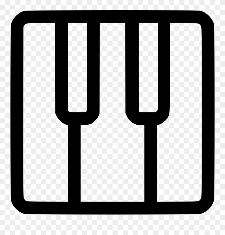 Piano Keys Comments Clipart