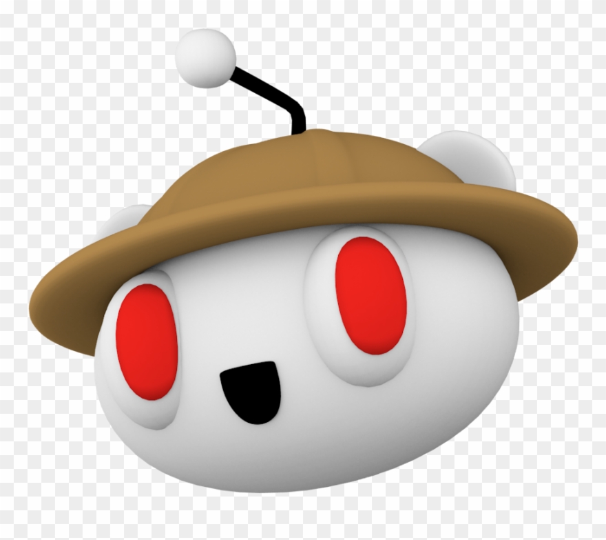 A Snoo I Made For A Reddit-related Video Series I'm - Cartoon Clipart