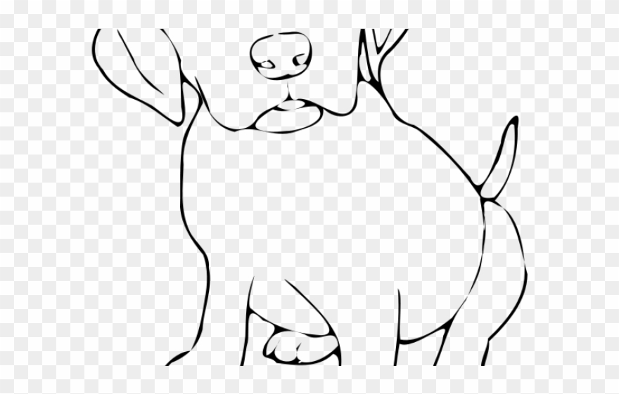 Baby Animal Clipart Baby Dog - Labrador Retriever Coloring Page Puppy - Png Download