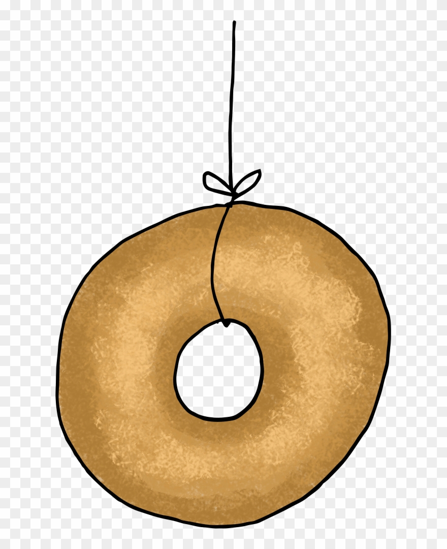 Donut On A String - Donut On A String Clipart - Png Download