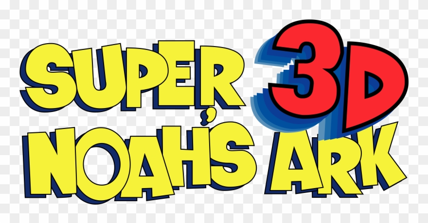 Super Noah's Ark 3-d - Logo Clipart