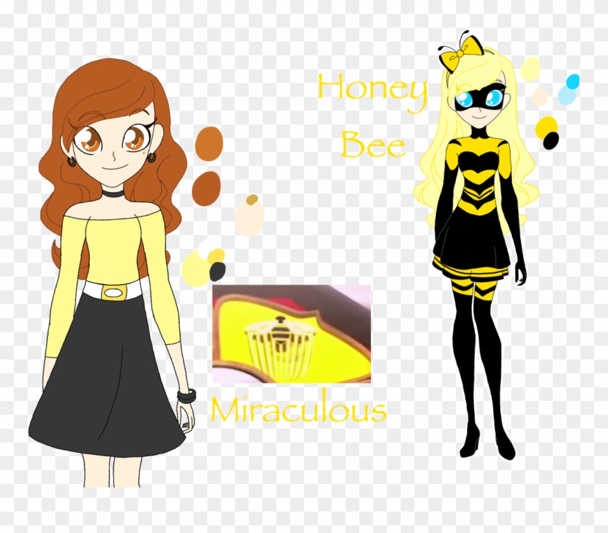 Honey Clipart Wand - Volpina Queen Bee Miraculous - Png Download