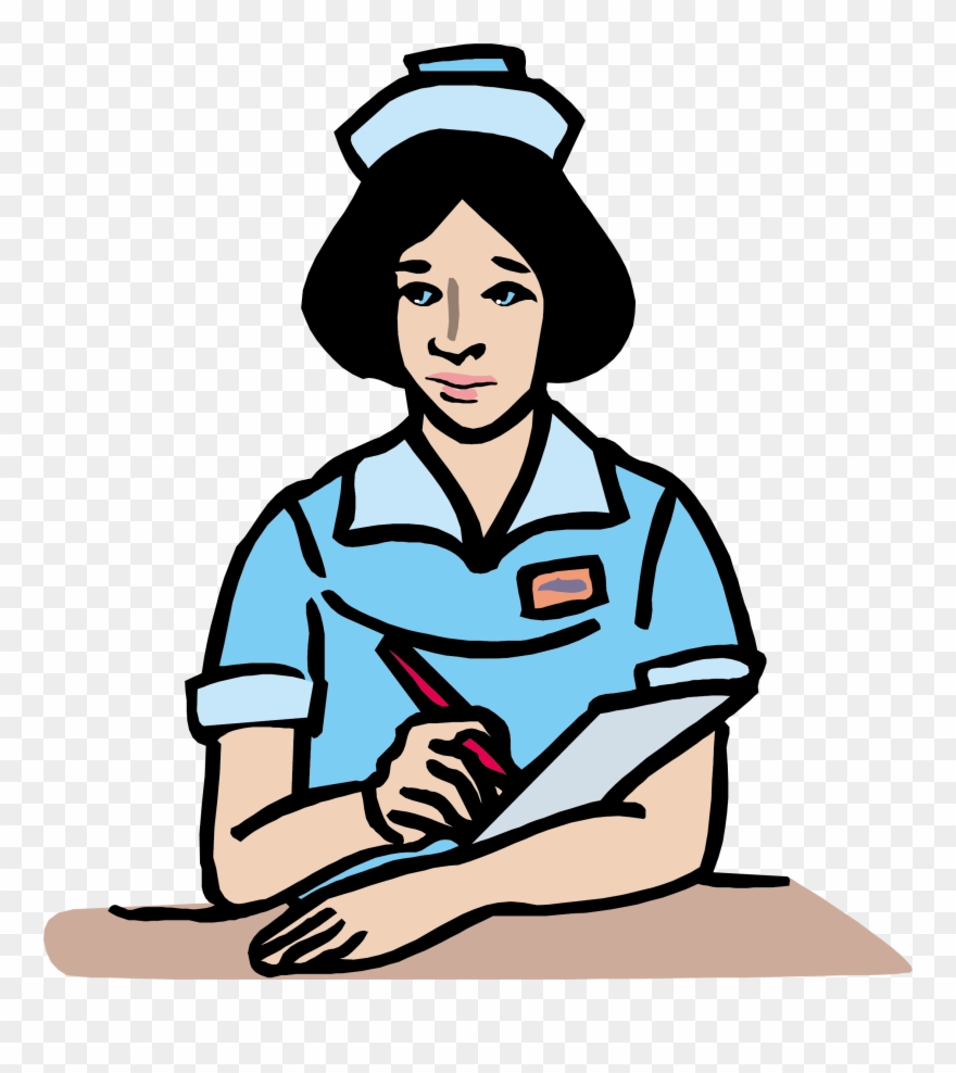 Documentation Health Care Clip Art Report A - Nurse Clip Art - Png Download