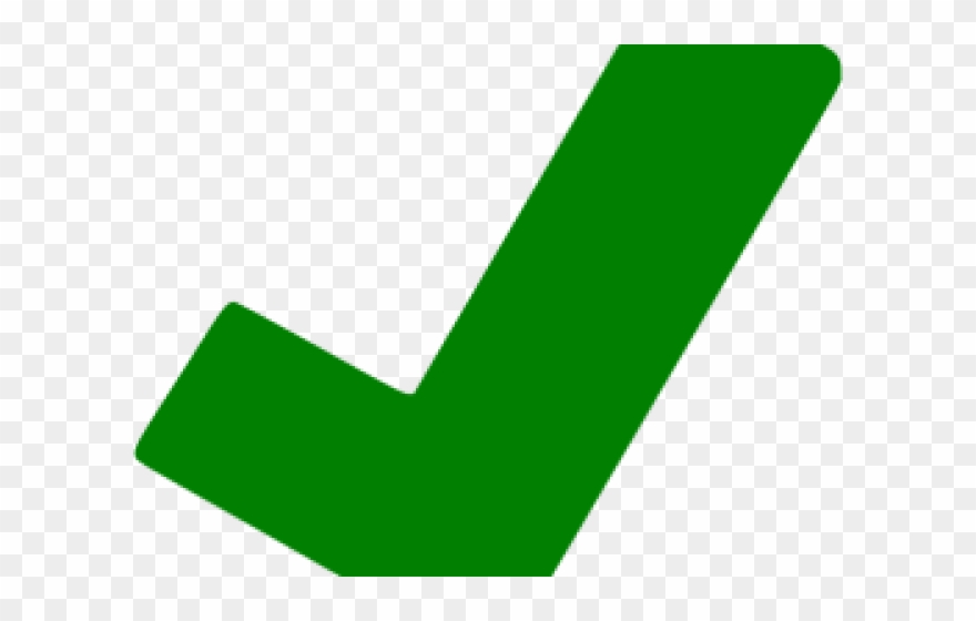 Green Tick Clipart Lime Green - Png Download