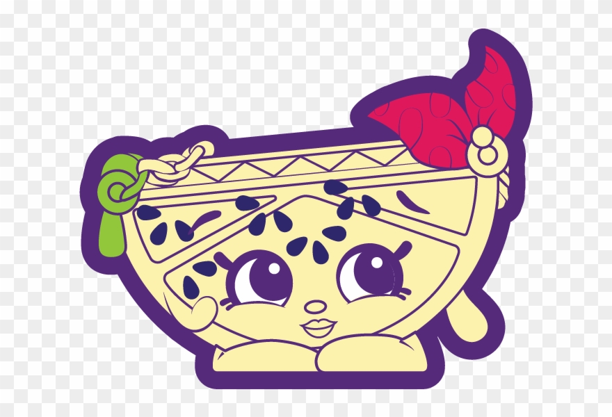 Zippy Lime Bag - Shopkins Lime Clipart