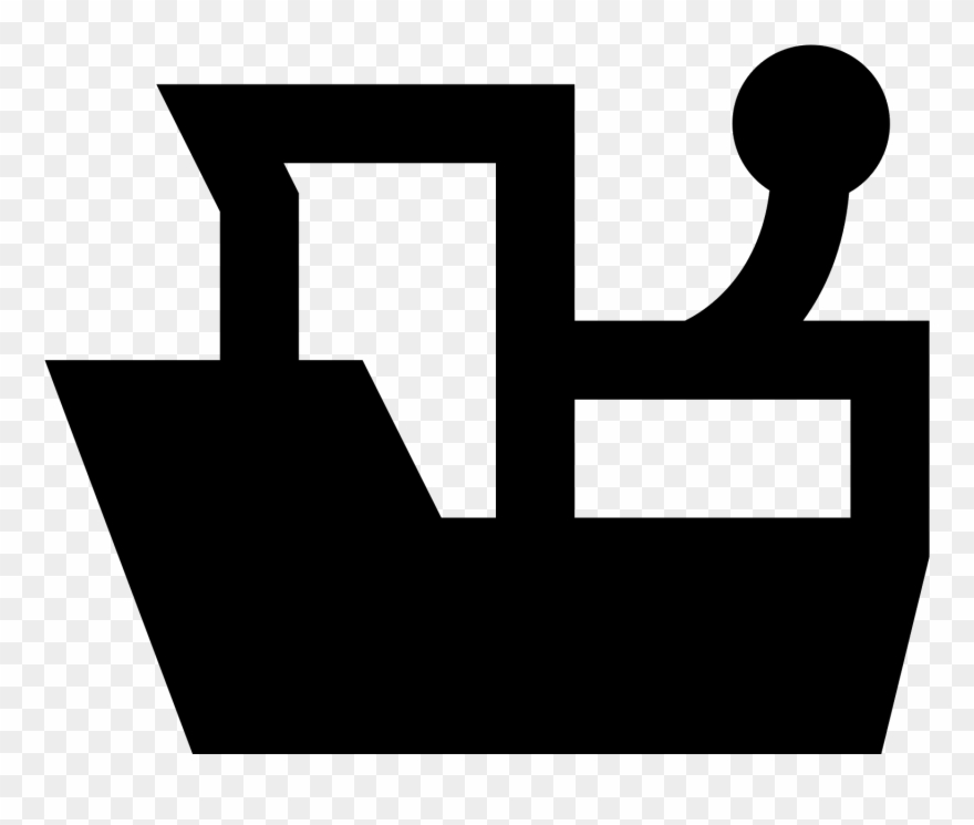 Moored Boat Icon - Icon Clipart