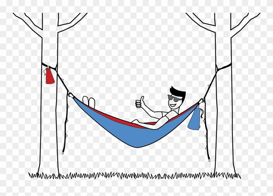 Sluice Hammock - Hammock Clipart