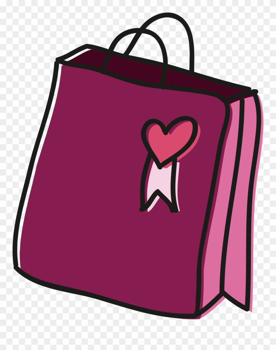 Image Transparent Download Handbag Shopping Designer - Shopping Bag Clipart