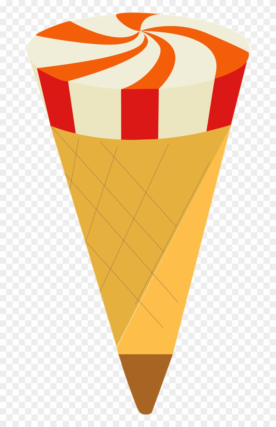 Vacation, Cone, Ice, Summer, Dessert, Food, Power - Food Clipart