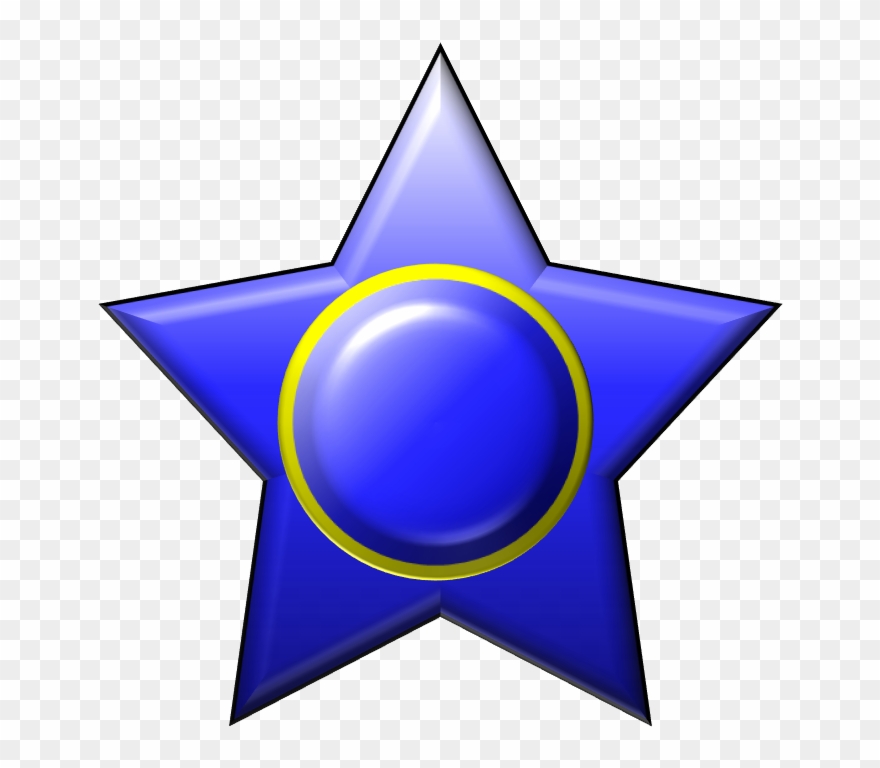 Blue Star - Icon Clipart