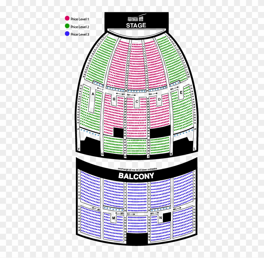 Seating Seating Chart - Iu Auditorium Seating Chart With Seat Numbers Clipart