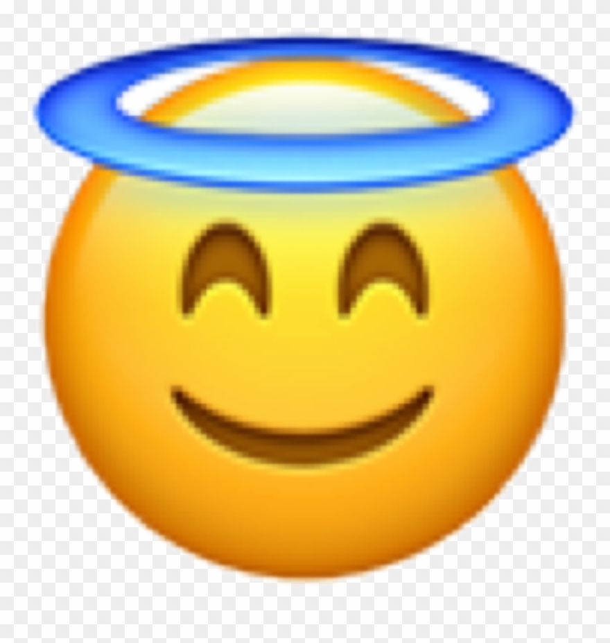 Picture Library Stock Emoji Smilefreetoedit - Emoji 😇 Clipart