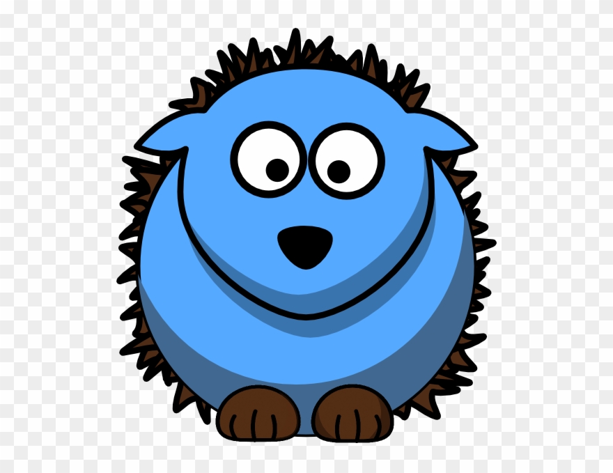 Blue Hedgehog Png Clipart