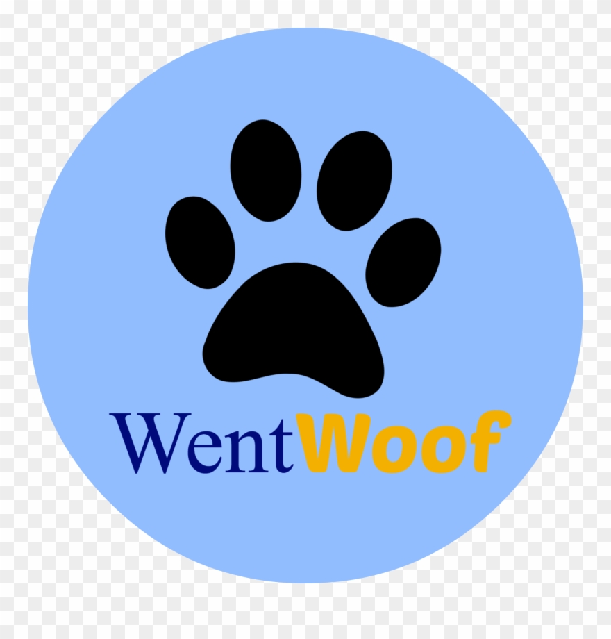 Blue Paw Print Clipart