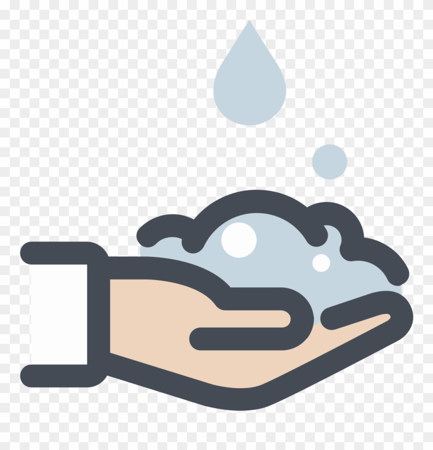 Wash Your Hands Icon - Wash Hands Icon Png Clipart