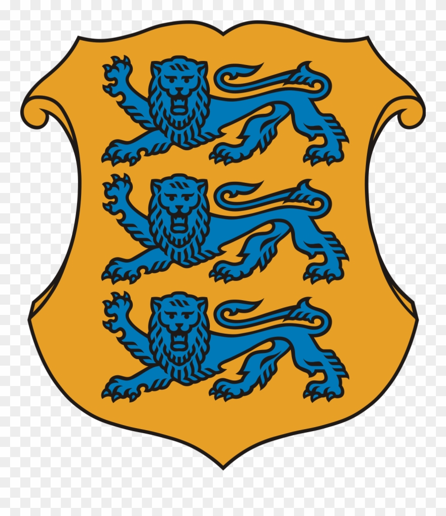 Estonian Defence Forces Wikipedia - Estonia Coat Of Arms Clipart