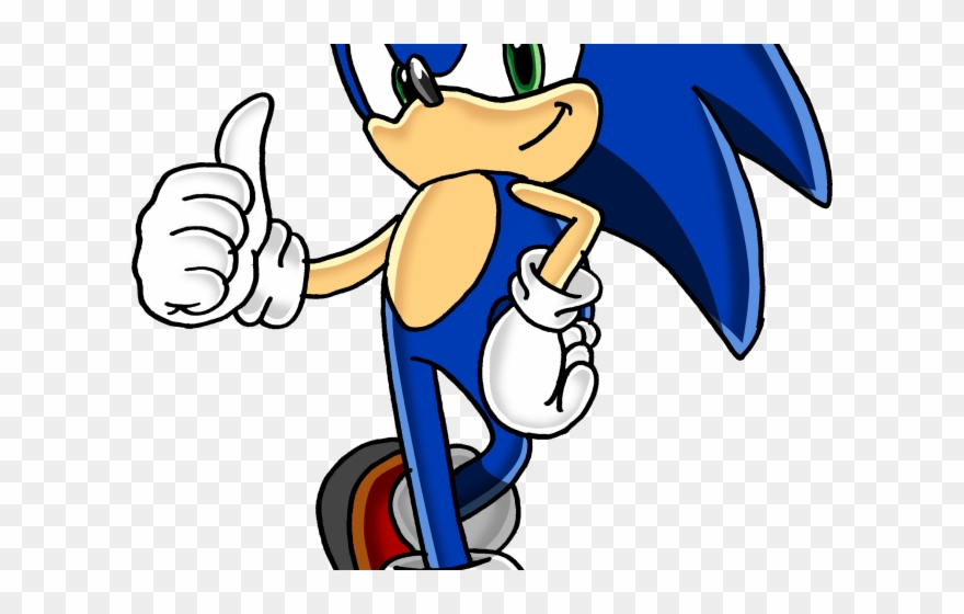 Hedgehog Clipart Standing - Sonic Racing - Png Download