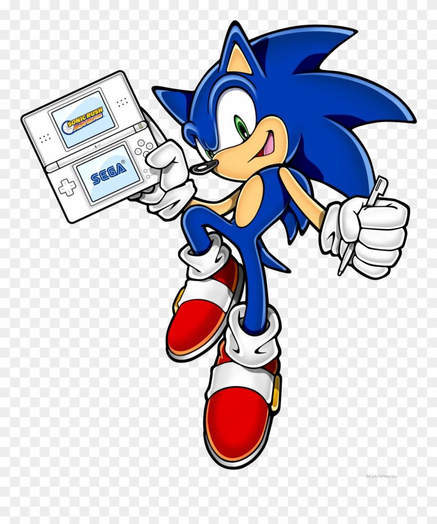 Sonic The Hedgehog Clipart Transparent - Sonic The Hedgehog Rush - Png Download