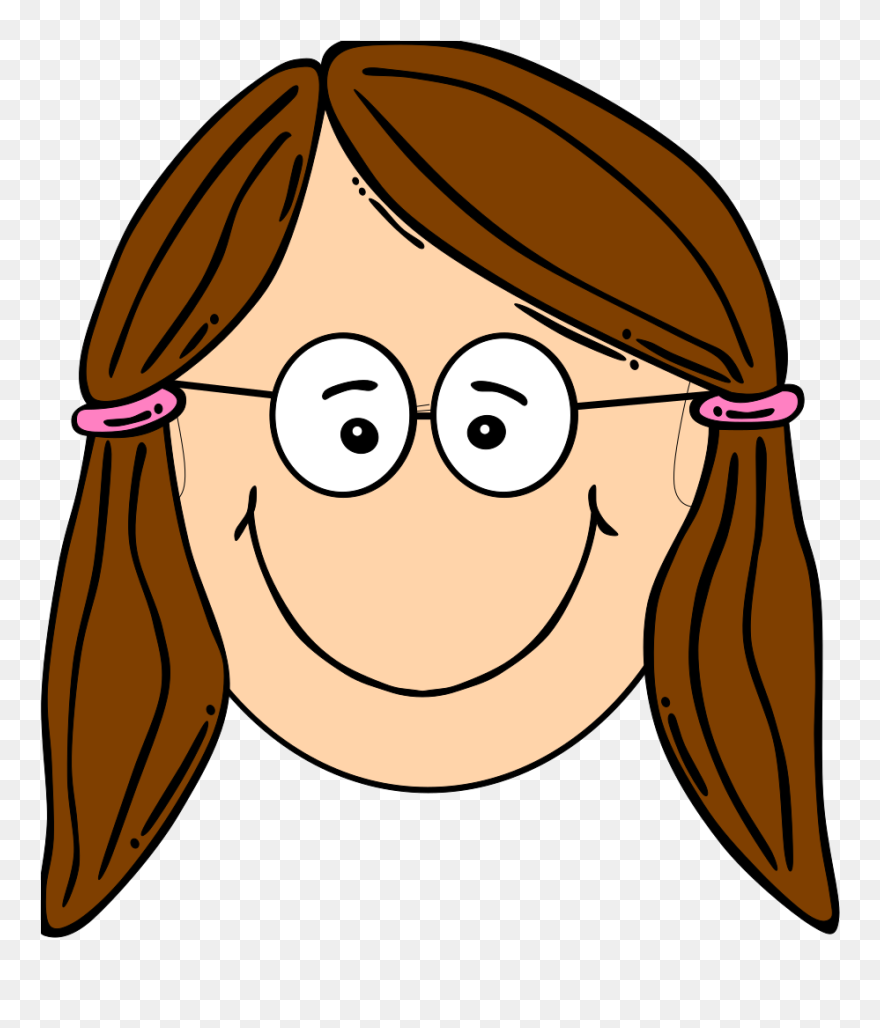 Sad Girl Face Cartoon Clipart