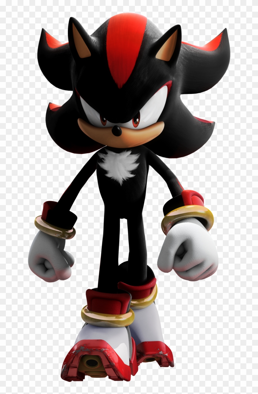 Shadow The Hedgehog Walking - Shadow Sonic Clipart