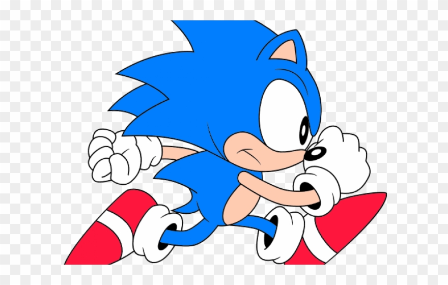Sonic The Hedgehog Clipart Classic Sonic - Classic Sonic The Hedgehog - Png Download
