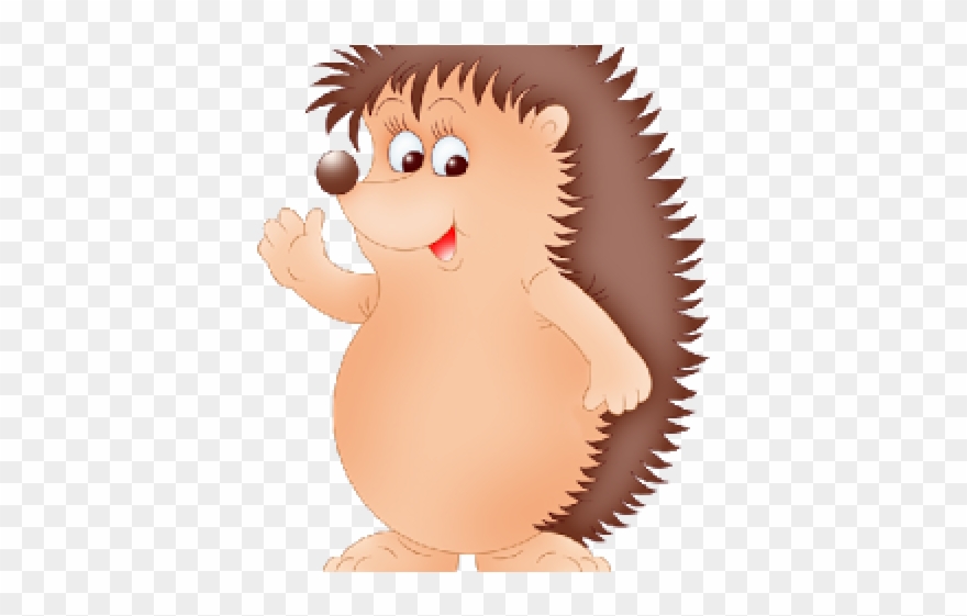 Hedgehog Clipart Standing - Transparent Background Hedgehog Clipart - Png Download