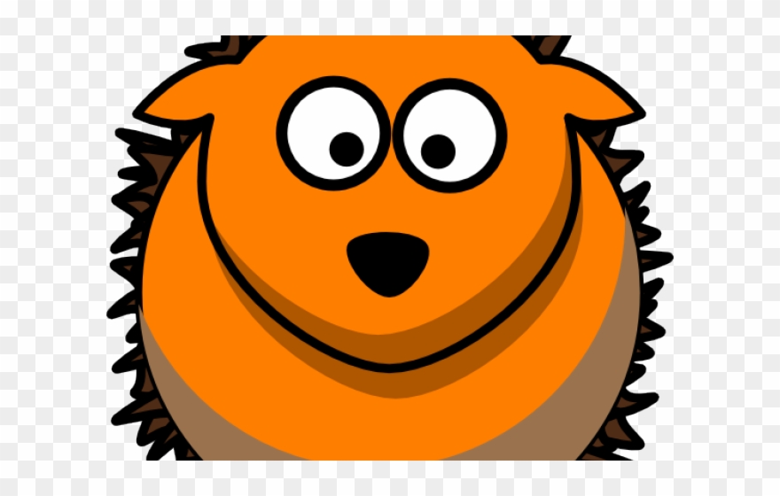 Hedgehog Clipart Yellow - Clip Art - Png Download