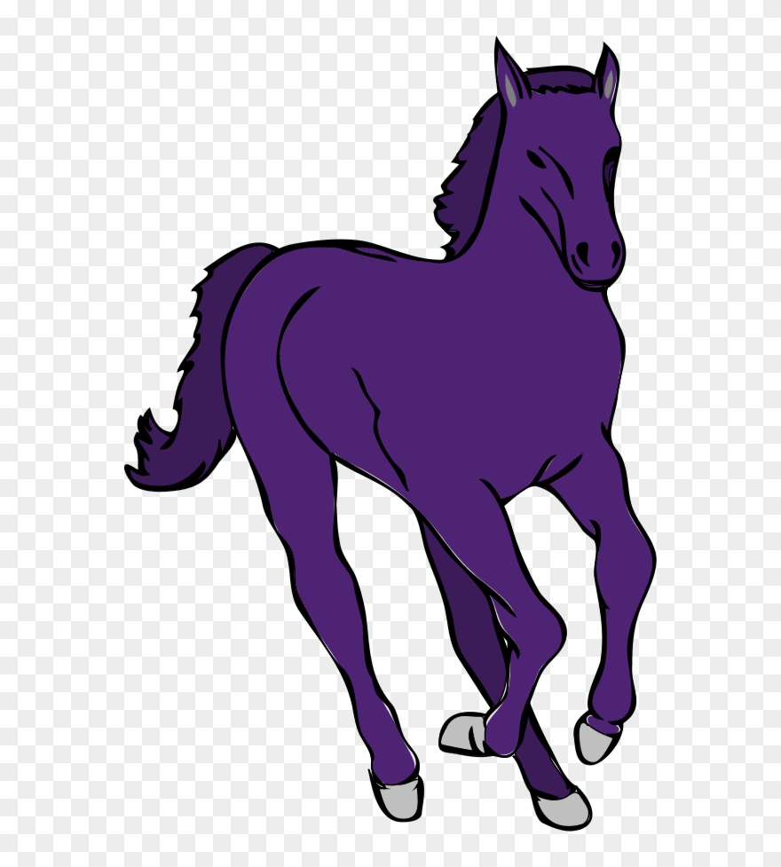 Walking - Horse Gift Funny Clipart