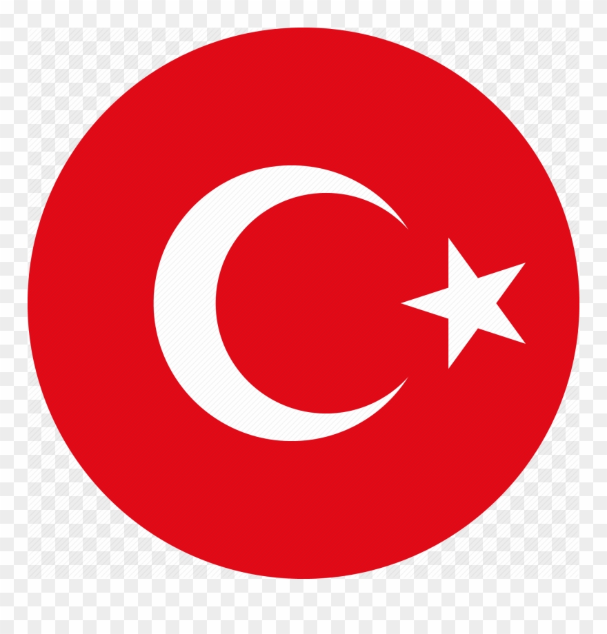 Turkish Icon Png Clipart Computer Icons Social Media - Turkish Flag Circle Png Transparent Png