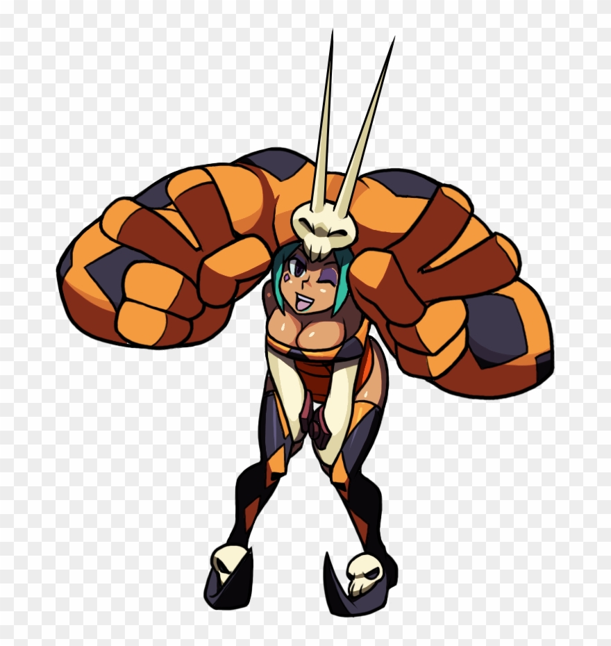 View Samegoogleiqdbsaucenao Cerebella Tagout , - Cerebella Skullgirls Png Clipart
