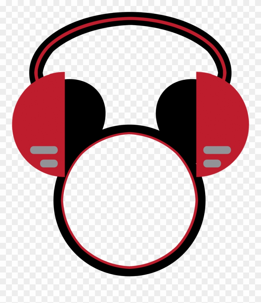 Headphones Clipart Png - Mickey Mouse Transparent Png