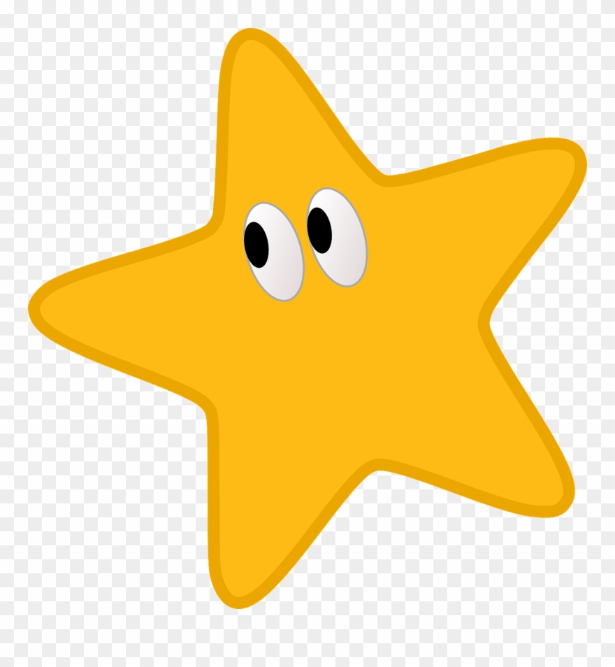 Yellow Star Clipart - Звезда Рисунок - Png Download