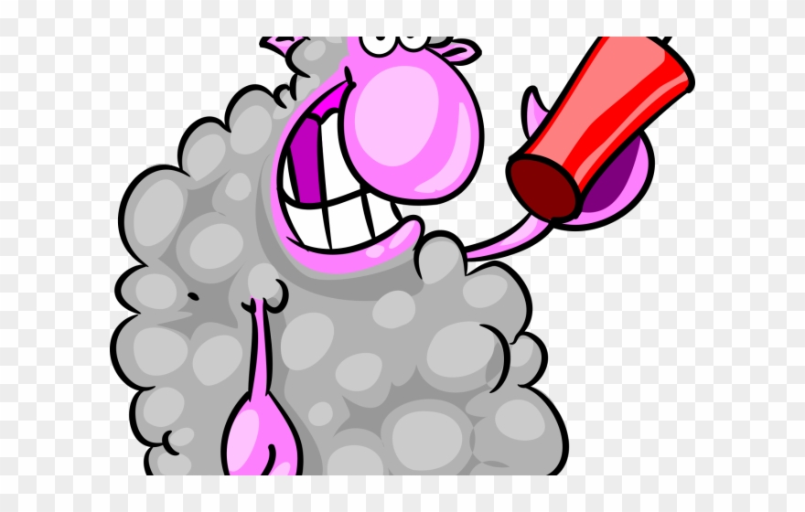 Crazy Clipart Sheep - Oveja Dinamita - Png Download