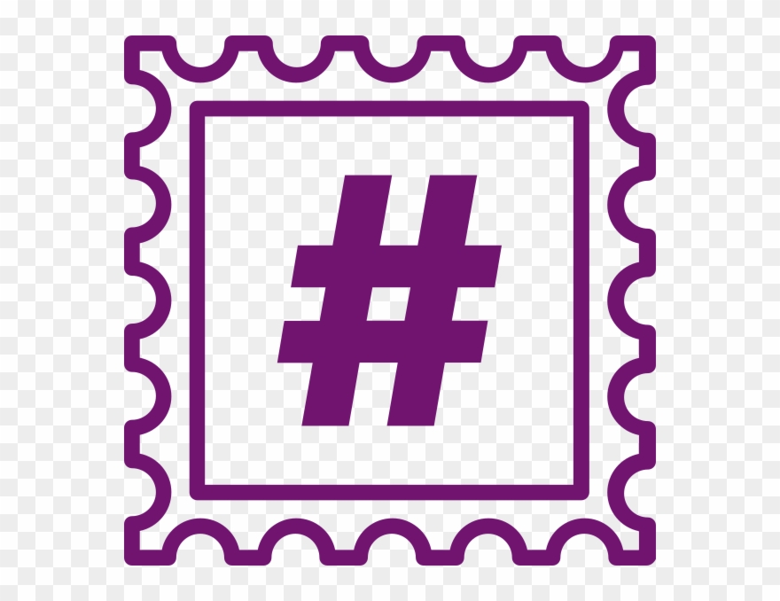 Post Stamp Vector Frame Clipart