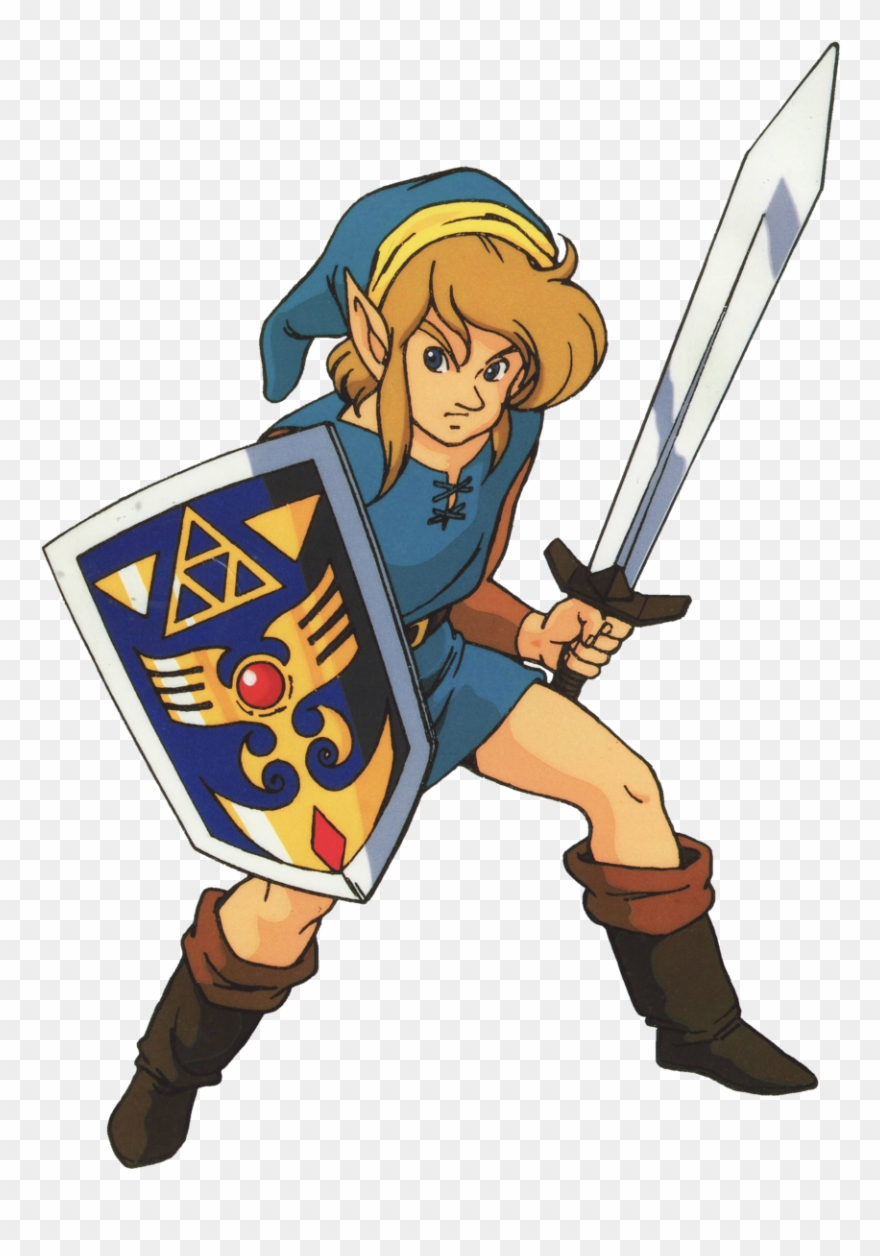 Transparent Zelda Link To Past - Legend Of Zelda A Link Clipart