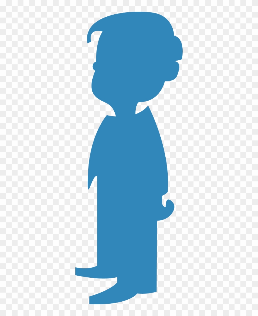 1) Download The Boy Or The Girl Image - Boy And Girl Icon Silhouette Clipart