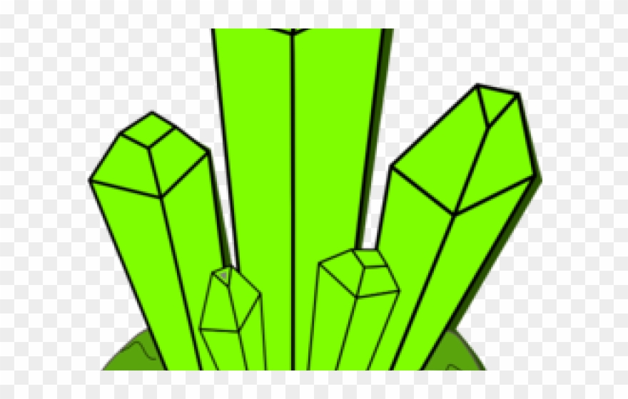 Crystals Clipart Rock Mineral - Clip Art - Png Download
