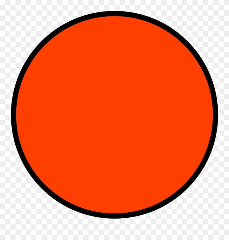 Red Dot Png - Red Blue Circle Clipart