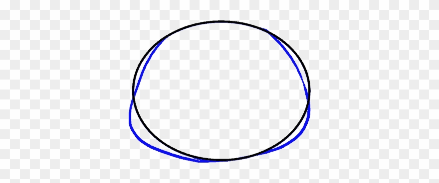 How To Draw Cartoon Panda - Circle Clipart