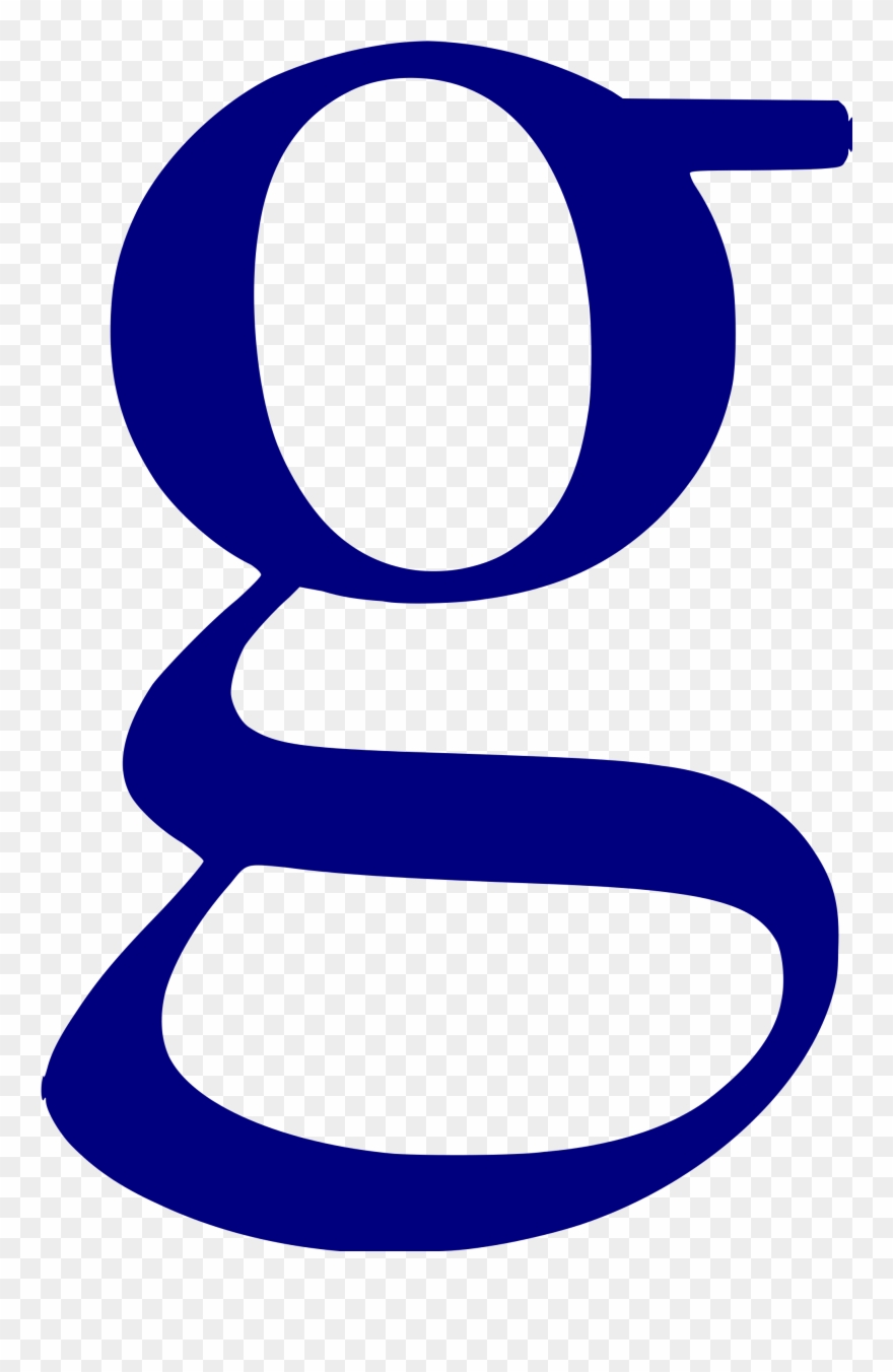 Open - Lower Case Google G Clipart