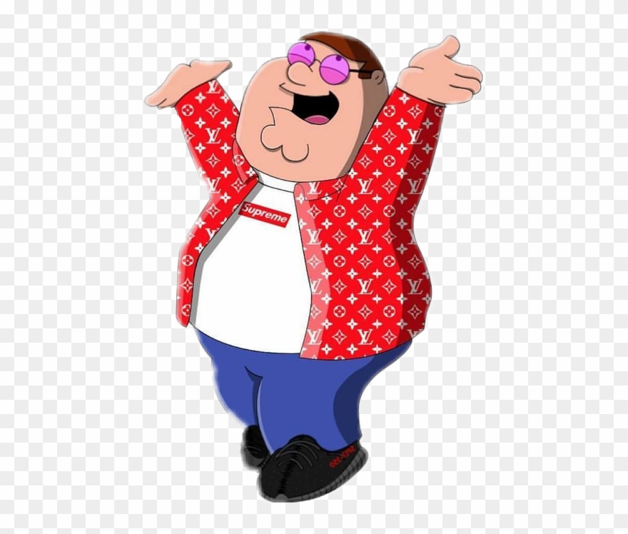 Peter Griffin Supreme Clipart