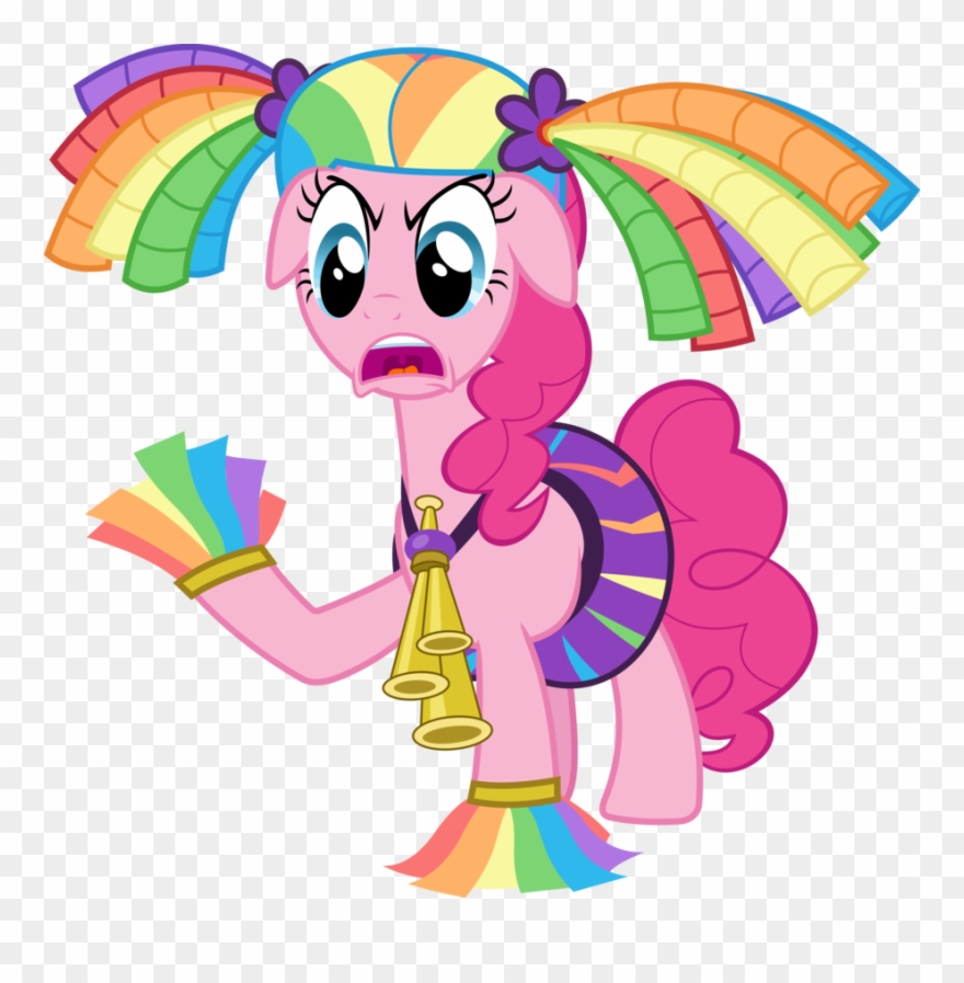 Pinkie Pie Cheer Rage By Dasprid - Mlp Pinkie Pie Cheering Clipart