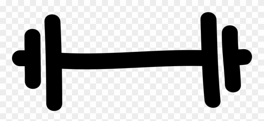 Png Free Stock Gym Dumbbell Hand Drawn Tool Svg Png - Gym Clipart