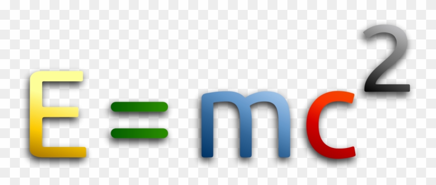 Albert Einstein Facts For Kids Clipart Mass Energy - Einstein E=mc2 Shower Curtain - Png Download